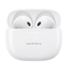 SMARTDEVIL 闪魔 E05蓝牙耳机真无线新款运动超长续航半入耳适用苹果小米华为