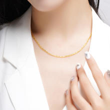 老庙黄金 足金999黄金项链 10.54g 021045680410000