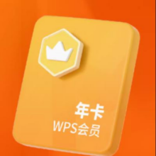 88VIP：WPS 金山软件 会员年卡+加赠7天