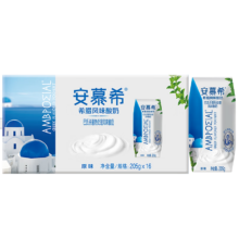 百亿补贴、PLUS会员：伊利安慕希希腊风味早餐酸奶原味205g*16盒牛奶/箱 多35%乳蛋白礼盒装