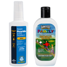 SAWYER 索耶派卡瑞丁驱蚊喷雾118ml/瓶+驱蚊乳液177ml/瓶