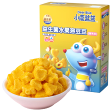 Deer Blue 小鹿蓝蓝 儿童零食 溶豆 黄桃味 20g*2件