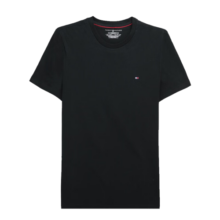 汤米希尔费格（Tommy Hilfiger）休闲简约男士圆领短袖T恤 09T3139-001