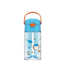 THERMOS 膳魔师 儿童吸管杯 420ml 小狮子航海探险蓝色
