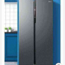 再降价、京东百亿补贴、PLUS会员：Midea 美的 550升一级能效 双变频对开门 电冰箱 BCD-550WKPZM(E）