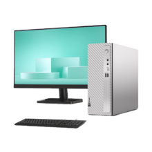 联想（Lenovo）天逸510S商务办公台式电脑主机(酷睿14代i5-14400 16G 1TB SSD win11)23英寸显示器