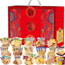 京东百亿补贴：徐福记 五福临门零食礼盒 1.5kg