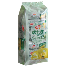 达利园瑞士卷香蕉味200g饼干蛋糕卷零食早餐面包办公室点心