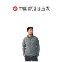 山浩 香港直邮潮奢 mountain hardwear 男士 Summit 格纹半拉链抓绒夹