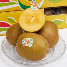 京东百亿补贴、PLUS会员：zespri 佳沛 新西兰进口阳光金果 黄心猕猴桃 12颗礼盒装单果约103-120克1260g