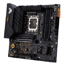 PLUS会员：ASUS 华硕 TUF GAMING B660M-PLUS WIFI D4 重炮手主板 支持 CPU i5 12490F（Intel B660/LGA 1700）