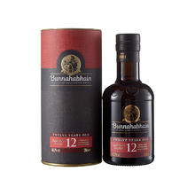 Bunnahabhain 艾雷岛 12年 单一麦芽 苏格兰威士忌 46.3%vol 200ml 单瓶装