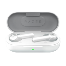 雷蛇（Razer）无线蓝牙耳机 战锤狂鲨真无线X 入耳式音乐运动游戏耳塞 一代 水银（无光 蓝牙5.0 约15hs续航）