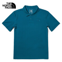 PLUS会员：The North Face 北面  男户外速干短袖T恤 7WD2 蓝色