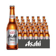 Asahi 朝日啤酒 辛口超爽日式系列啤酒330mlx24瓶 包邮