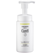珂润（Curel）控油保湿洁面泡沫洁面乳150ml 洗面奶 深层清洁毛孔 进口超市