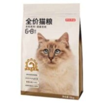 plus，需品牌会员：京东京造 全价无谷6种肉通用型猫粮 6kg