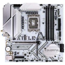 PLUS会员，京东百亿补贴：（Colorful）七彩虹 BATTLE-AX B760M-WHITE WIFI V20 DDR4主板