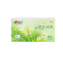 plus会员，概率券:心相印手帕纸 茶语系列 4层6片*30包*4件