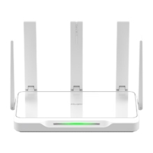 pLus会员，Ruijie 锐捷 雪豹 X30E 双频3000M 家用千兆Mesh无线路由器 Wi-Fi 6 白色 单个装