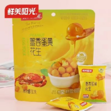 鲜美阳光  蟹香蛋黄花生60g