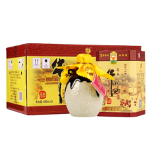 京东百亿补贴、plus会员：牛栏山 百年陈酿三牛 浓香型白酒 42度 400ml*6瓶 整箱装
