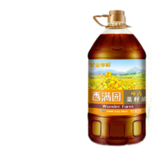 香满园  黄金珍鲜纯香菜籽油 5L