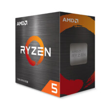 AMD 锐龙 CPU 台式机处理器 R5 5600X 散片CPU