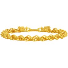 CHJ JEWELLERY 潮宏基 足金福瑞龙手链 SCG30004492 约14.4g