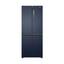 618预售、PLUS会员：Haier 海尔 BCD-406WLHTDEDB9 风冷十字对开门冰箱 406L 星石蓝