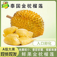 鑫汇利 a级果 泰国进口金枕榴莲 巴掌榴莲 3.1斤装/保3-4房