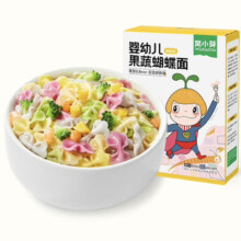 窝小芽 婴幼儿蝴蝶面175g/盒*3件