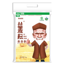 丝麦耘全麦粉面粉5kg纯粗粮粉 含麦麸小麦芯粉 绿色食品 家用粉