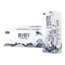 JUNLEBAO 君乐宝 遇见奶牛全脂纯牛奶 200mL*24盒整箱 营养早餐家庭量贩