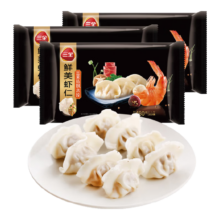 京东百亿补贴、PLUS会员：三全 早餐鲜美虾仁私厨水饺子 480g*3袋 90只