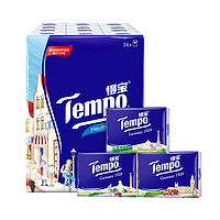 Tempo 得宝 欧洲风情 手帕纸 4层*7张*36包 天然无香