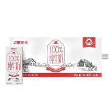 PLUS会员:晨光牛奶 100%纯牛奶200ml*24盒+凑单
