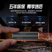 LINTYLE 凌态 1t SSD固态硬盘m.2接口 (NVMe)协议PCIe4.0台式2t笔记本PS5长江存储颗粒 -无马甲 2TB