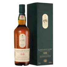 乐加维林（Lagavulin）16年 单一麦芽威士忌 700ml 进口洋酒