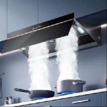 预售、PLUS会员：Midea 美的 顶侧一体欧式烟灶套装 AK5pro+Q518S天然气