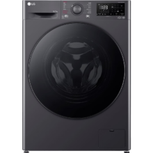 LG 星云黑 超薄洗烘一体机 10KG大容量滚筒自动洗衣机家用家电 蒸汽除菌 AIDD直驱变频 黑FCY10R4M