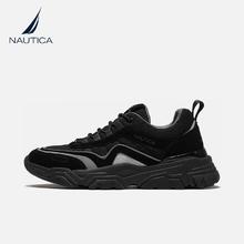 百亿补贴：NAUTICA 诺帝卡 男鞋子夏季网面透气休闲运动老爹鞋男