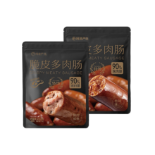 猪肉含量≥90%，网易严选 脆皮多肉肠 250g*2袋