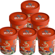 麻六记 酸辣粉桶装红薯粉256g*6桶