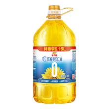 plus会员，百亿补贴：金龙鱼 食用油 零反式脂肪压榨 葵花仁油6.18L