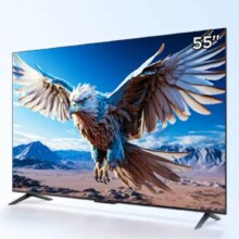 京东百亿补贴：FFALCON雷鸟 【送装一体版】鹏6 24款 55英寸电视 120Hz动态加速 液晶平板游戏电视机55S375C