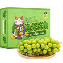 Mr.Seafood 京鲜生 阳光玫瑰葡萄 香印青提 1.5kg礼盒装
