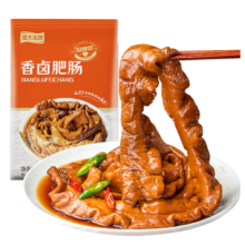 龙大美食 香卤肥肠500g 火锅食材 火锅肥肠 卤味熟食大肠 卤肥肠 红烧肥肠*4