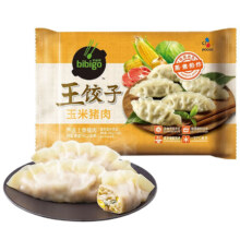 PLUS会员:必品阁（bibigo） 韩式王饺子 玉米猪肉490g 任选7件