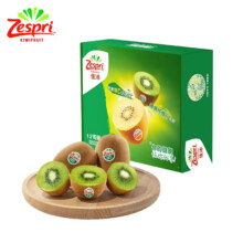 京东百亿补贴、PLUS会员：Zespri 佳沛 新西兰进口绿奇异果猕猴桃 12枚特大果礼盒单果134-148g